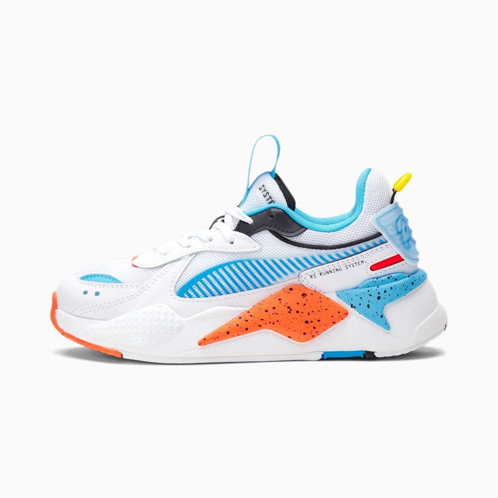 Puma RS-X Airbrush JR Za Djevojčice Tenisice Bijele Crvene Plave | Hrvatska-15029