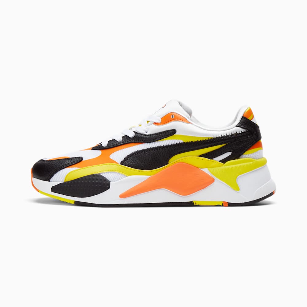 Puma RS-X³ Court Crush Muške Tenisice Bijele Crne Žute | Hrvatska-32047