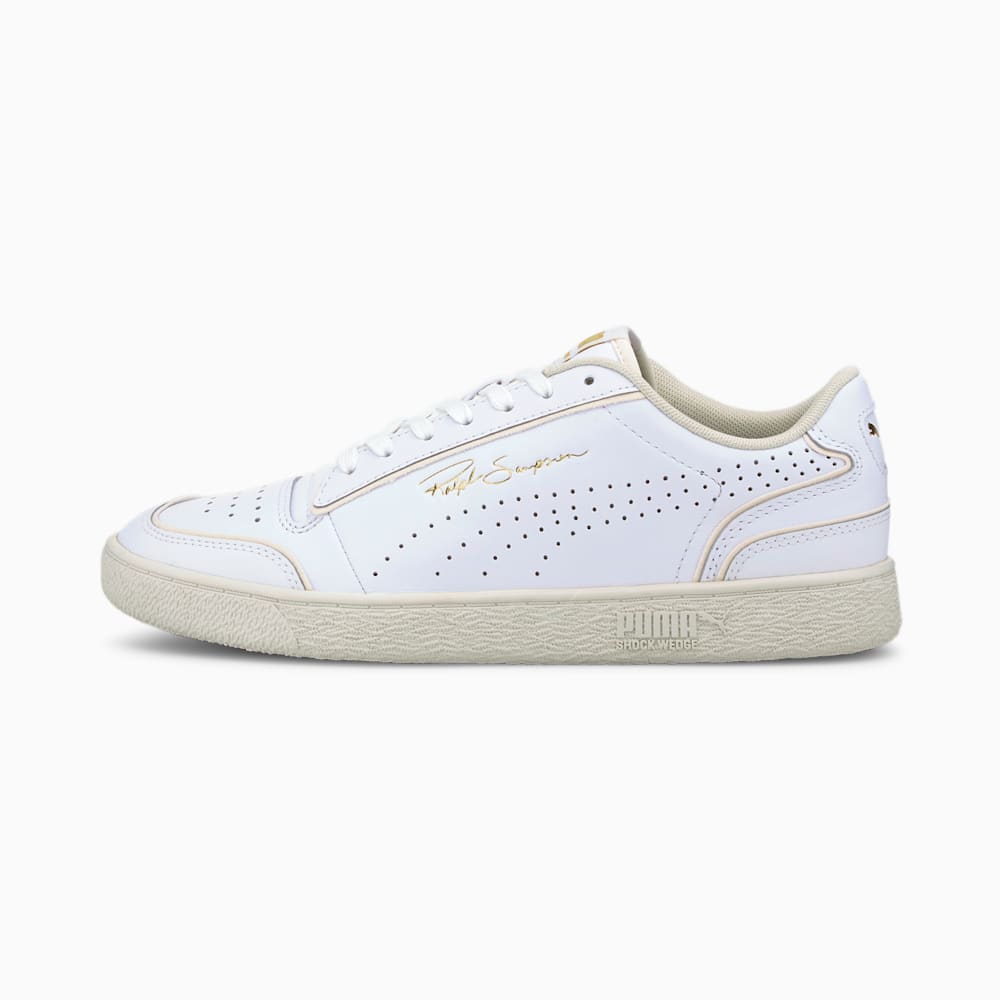Puma Ralph Sampson Lo Perforated Outline Muške Tenisice Bijele | Hrvatska-34509