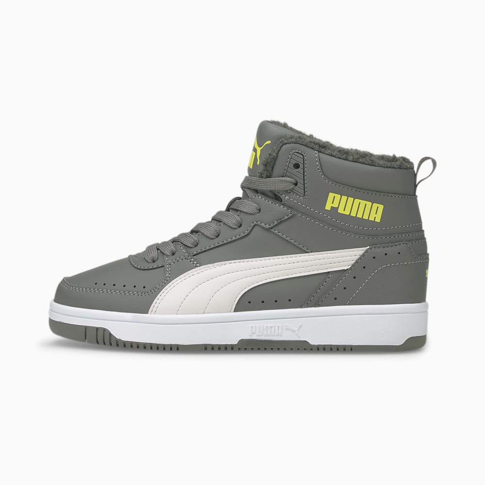 Puma Rebound Joy Fur Youth Za Djevojčice Tenisice Sive Bijele | Hrvatska-69203