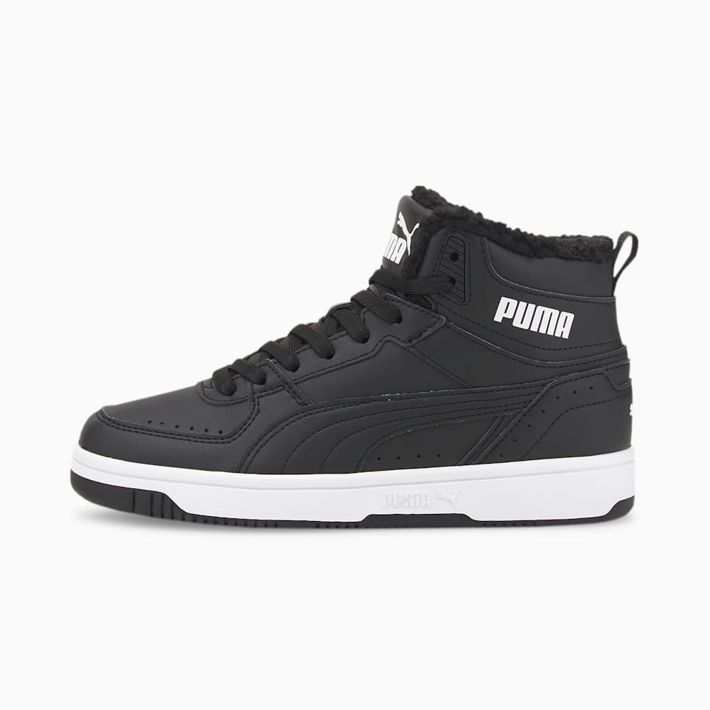 Puma Rebound Joy Fur Youth Za Dječake Tenisice Crne Bijele | Hrvatska-04583