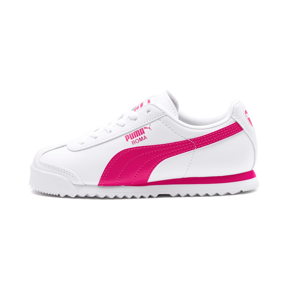 Puma Roma Basic JR Za Djevojčice Tenisice Bijele Ljubičaste | Hrvatska-16052