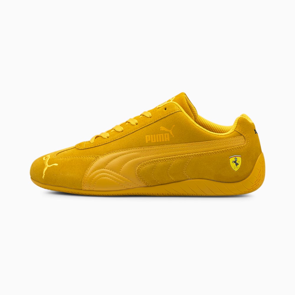 Puma Scuderia Ferrari Speedcat Ženske Trkaće Cipele Žute | Hrvatska-62301