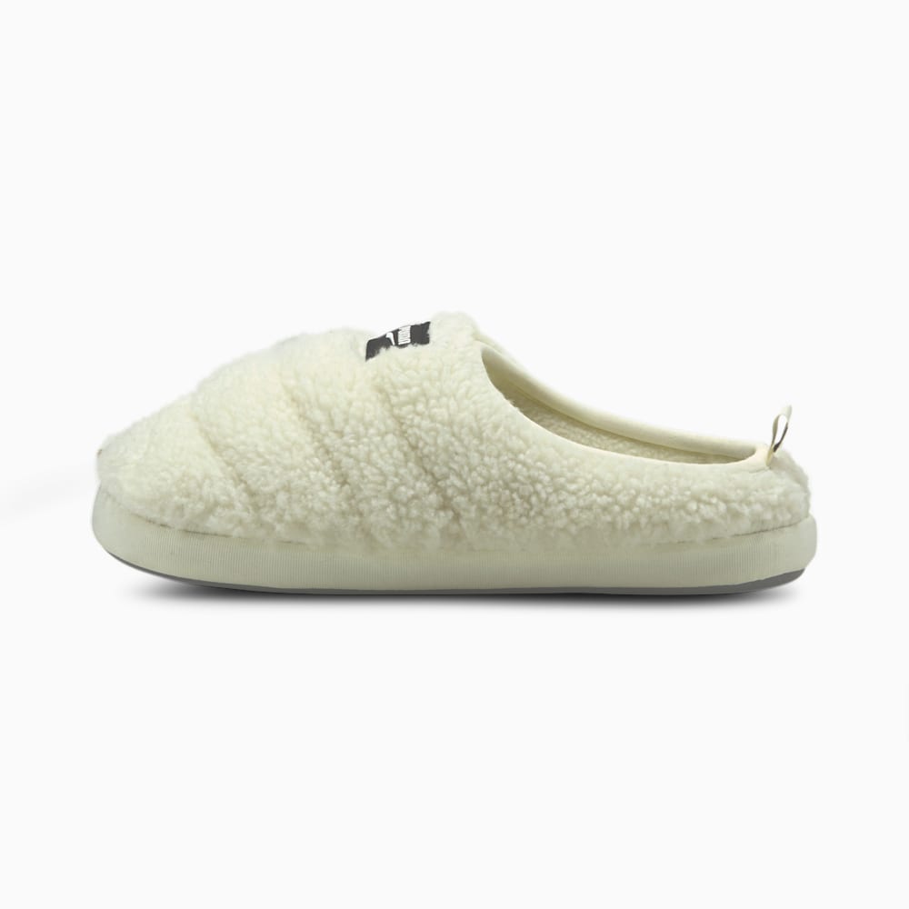 Puma Scuff Sherpa Youth Za Djevojčice Papuče Bijele Crne | Hrvatska-34870