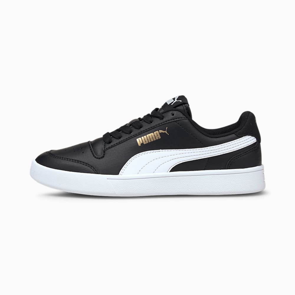 Puma Shuffle Youth Za Djevojčice Tenisice Crne Bijele Zlatne | Hrvatska-32104