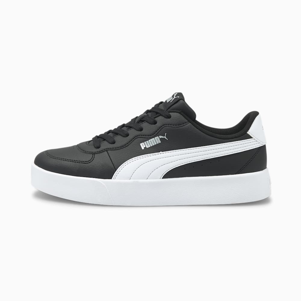 Puma Skye Clean Ženske Tenisice Crne Bijele Srebrne | Hrvatska-94720