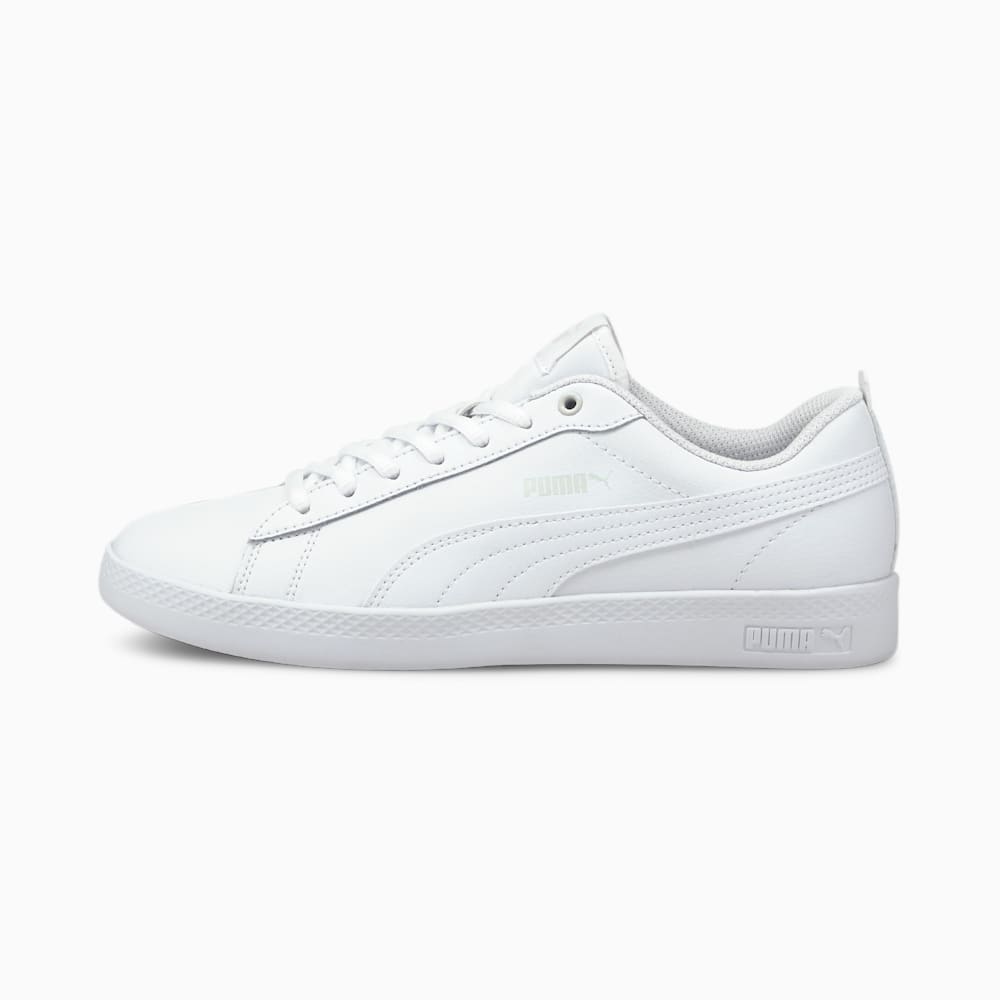 Puma Smash v2 Koža Ženske Tenisice Bijele | Hrvatska-10358