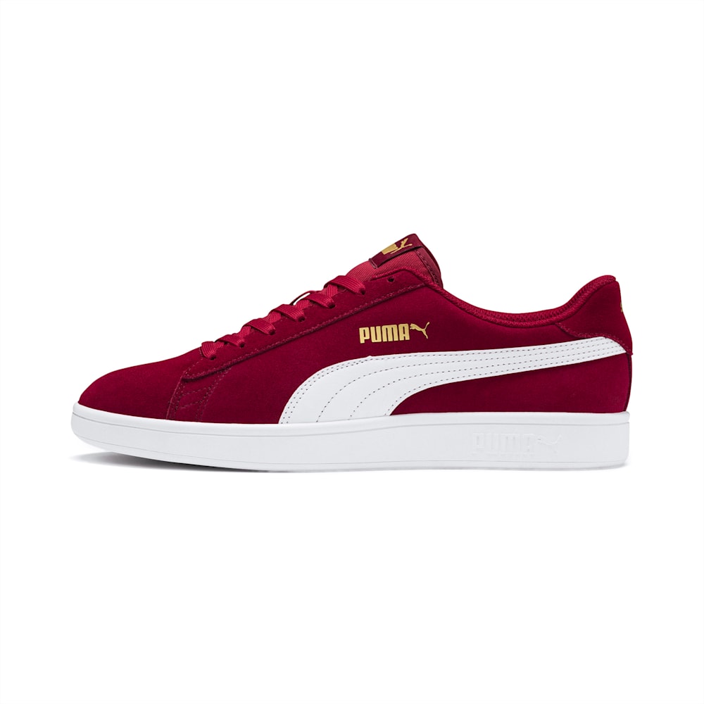 Puma Smash v2 Ženske Tenisice Fuksije Zlatne Bijele | Hrvatska-65270