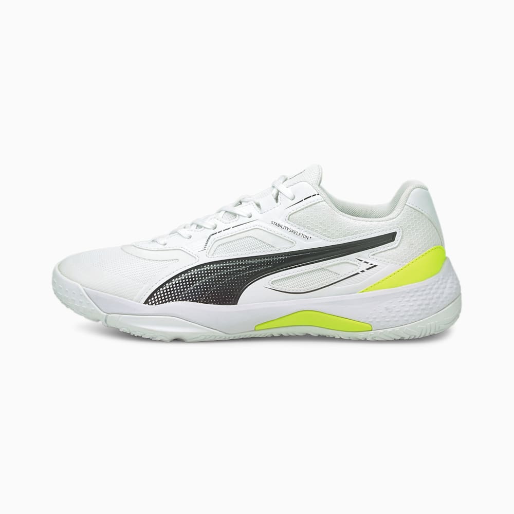 Puma Solarstrike Indoor Muške Sportske cipele Bijele Crne Žute | Hrvatska-27418