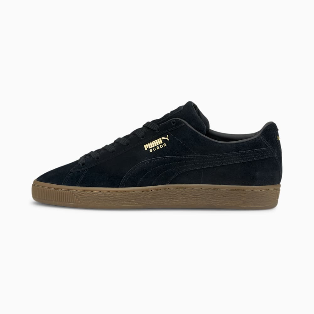 Puma Suede Gum Muške Tenisice Crne | Hrvatska-21856