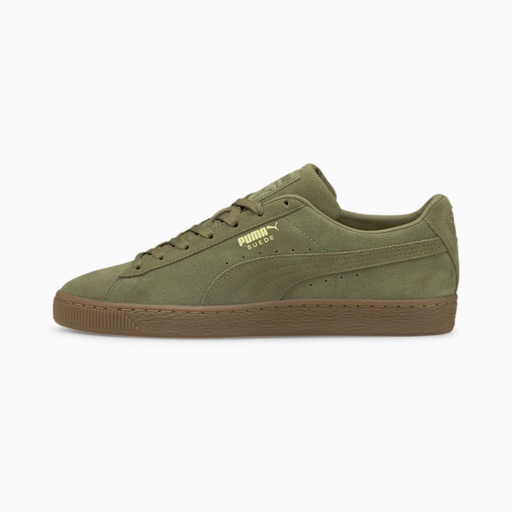 Puma Suede Gum Muške Tenisice Maslinasto Zelene | Hrvatska-94815