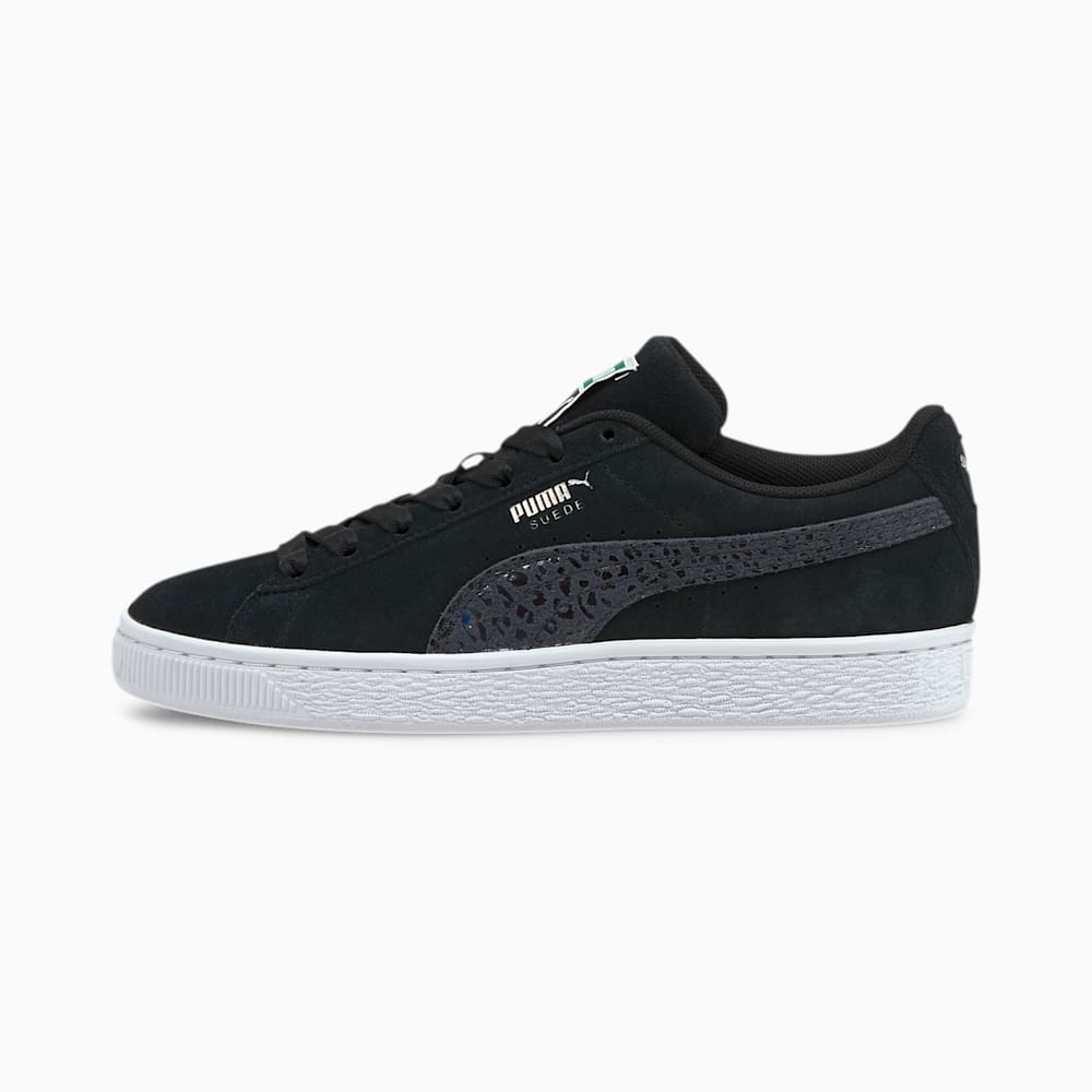 Puma Suede Iri Wild Ženske Tenisice Crne Bijele | Hrvatska-60597