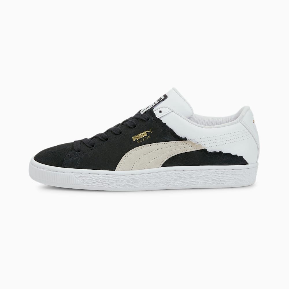 Puma Suede Layers Muške Tenisice Crne Bijele | Hrvatska-87259