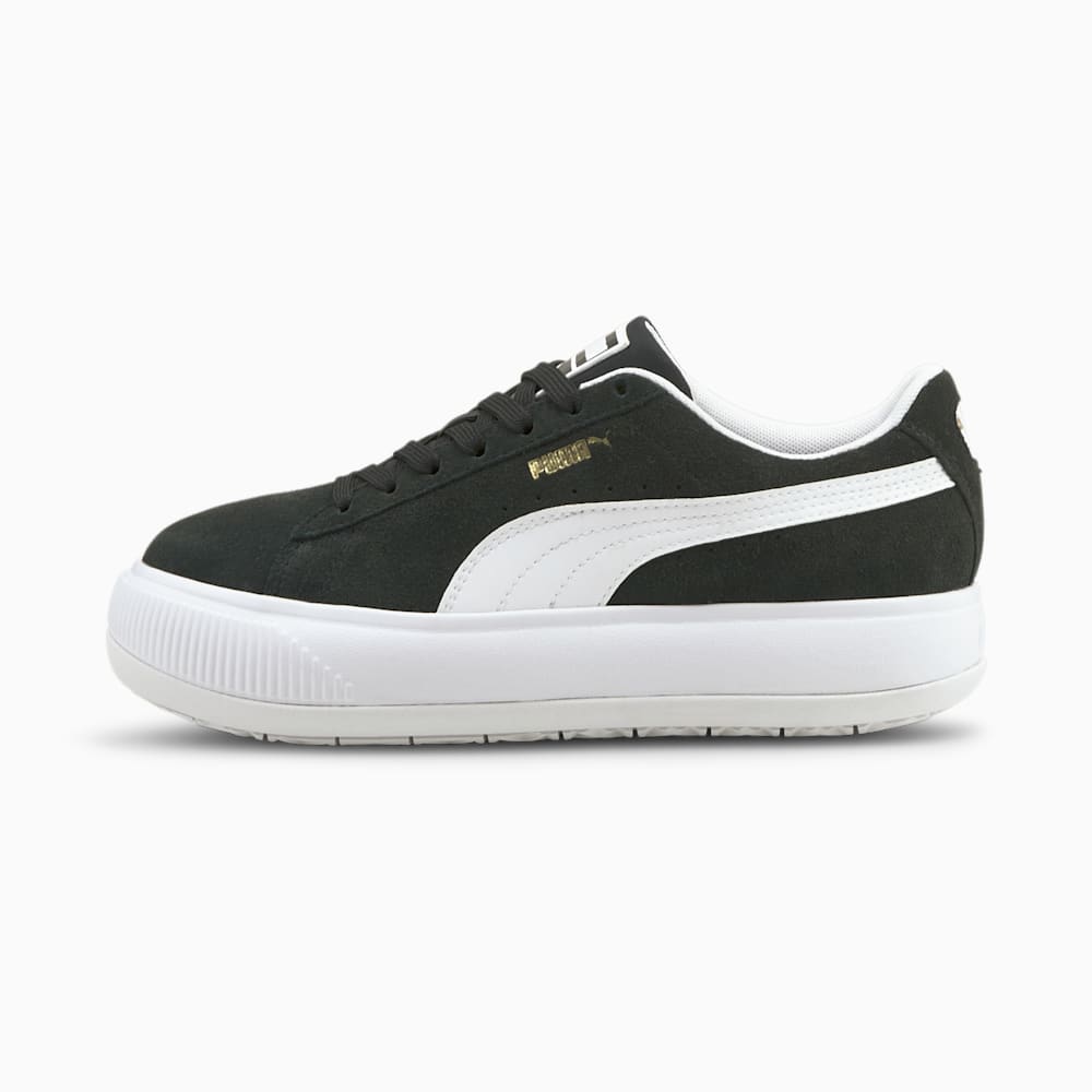 Puma Suede Mayu Ženske Tenisice Crne Bijele | Hrvatska-70853