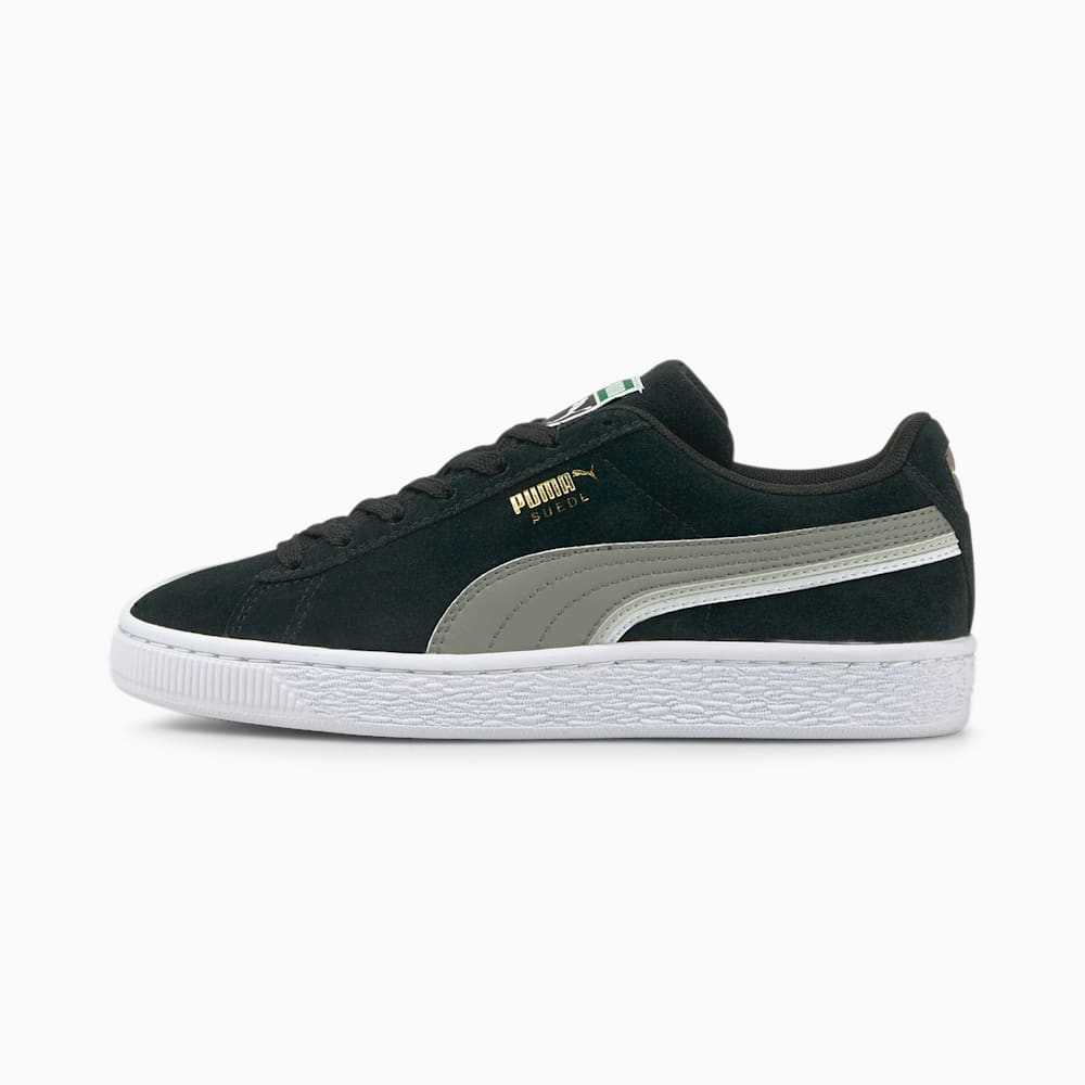 Puma Suede Triplex JR Za Djevojčice Tenisice Crne Sive Bijele | Hrvatska-25840