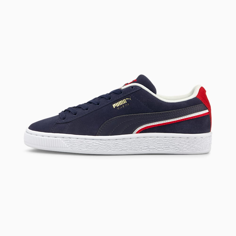 Puma Suede Triplex JR Za Djevojčice Tenisice Tamnoplave Crvene Bijele | Hrvatska-93278