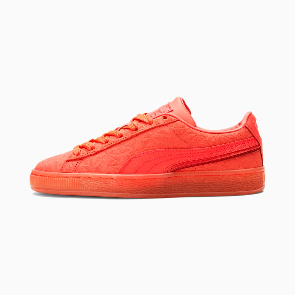 Puma Suede Triplex Mono JR Za Djevojčice Tenisice Narančaste Roze Crvene | Hrvatska-19578