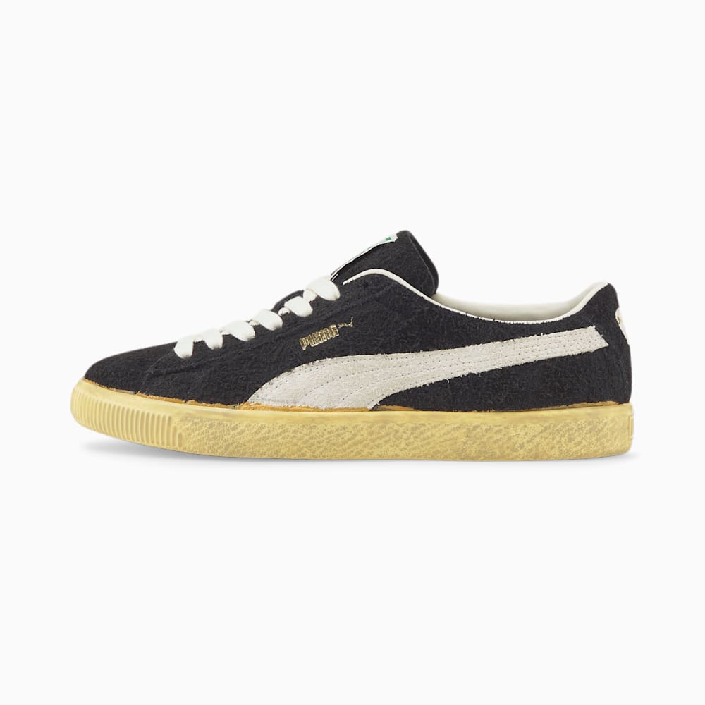 Puma Suede VTG The NeverWorn Muške Tenisice Crne Bijele Žute | Hrvatska-31926