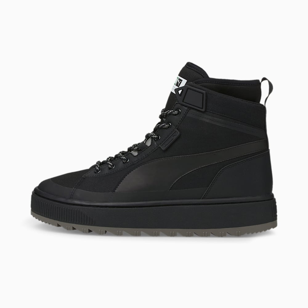 Puma Suede Winter Mid Muške Tenisice Crne Sive | Hrvatska-06538