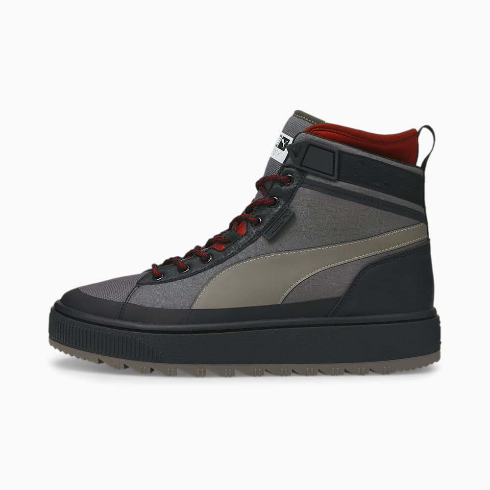 Puma Suede Winter Mid Muške Tenisice Tamno Sive | Hrvatska-28905