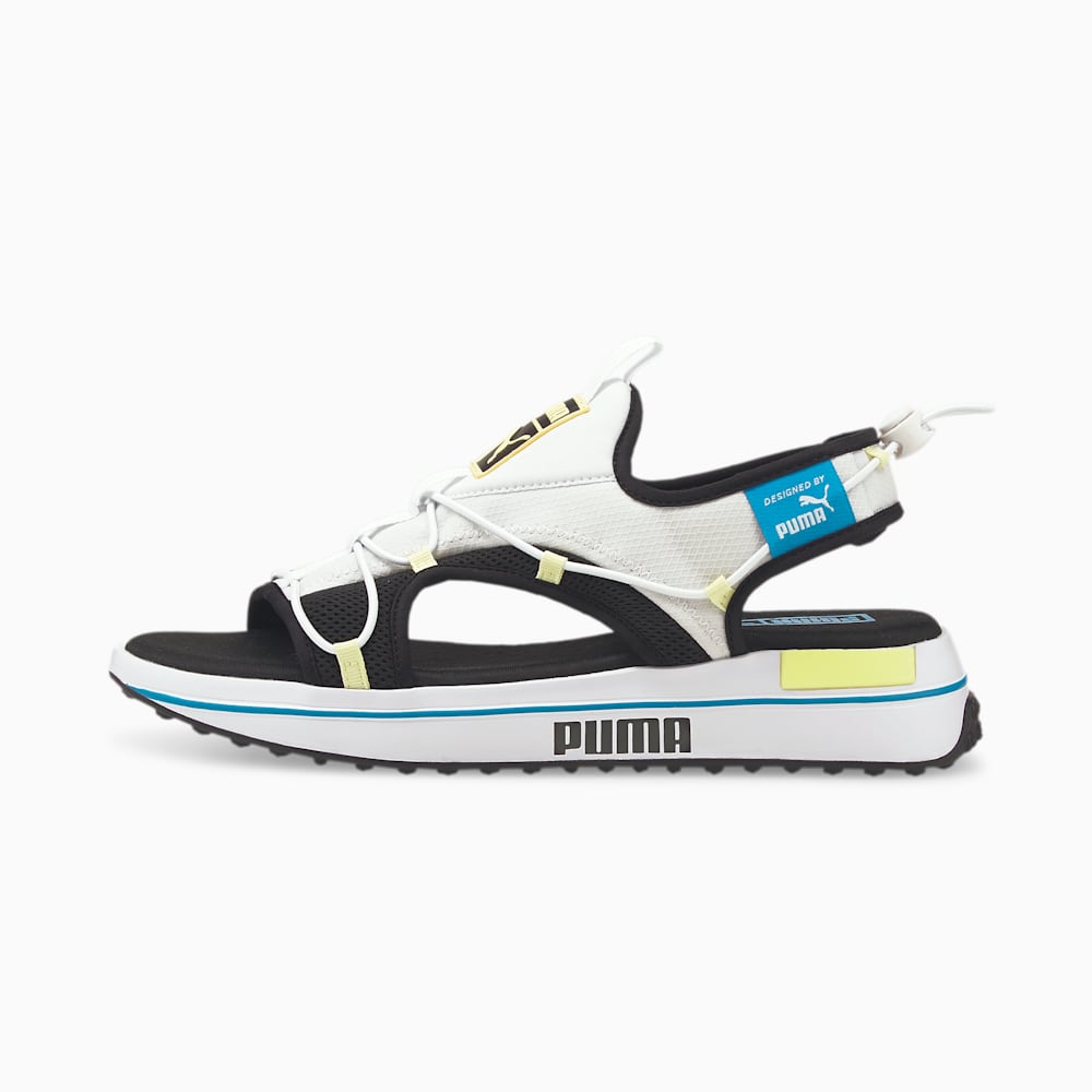 Puma Surf Muške Sandale Crne Žute | Hrvatska-23718