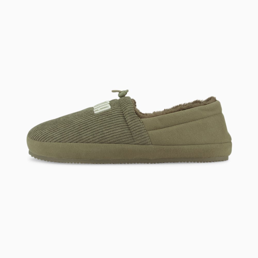 Puma Tuff Mocc Corduroy Muške Papuče Tamno Zelene | Hrvatska-59804