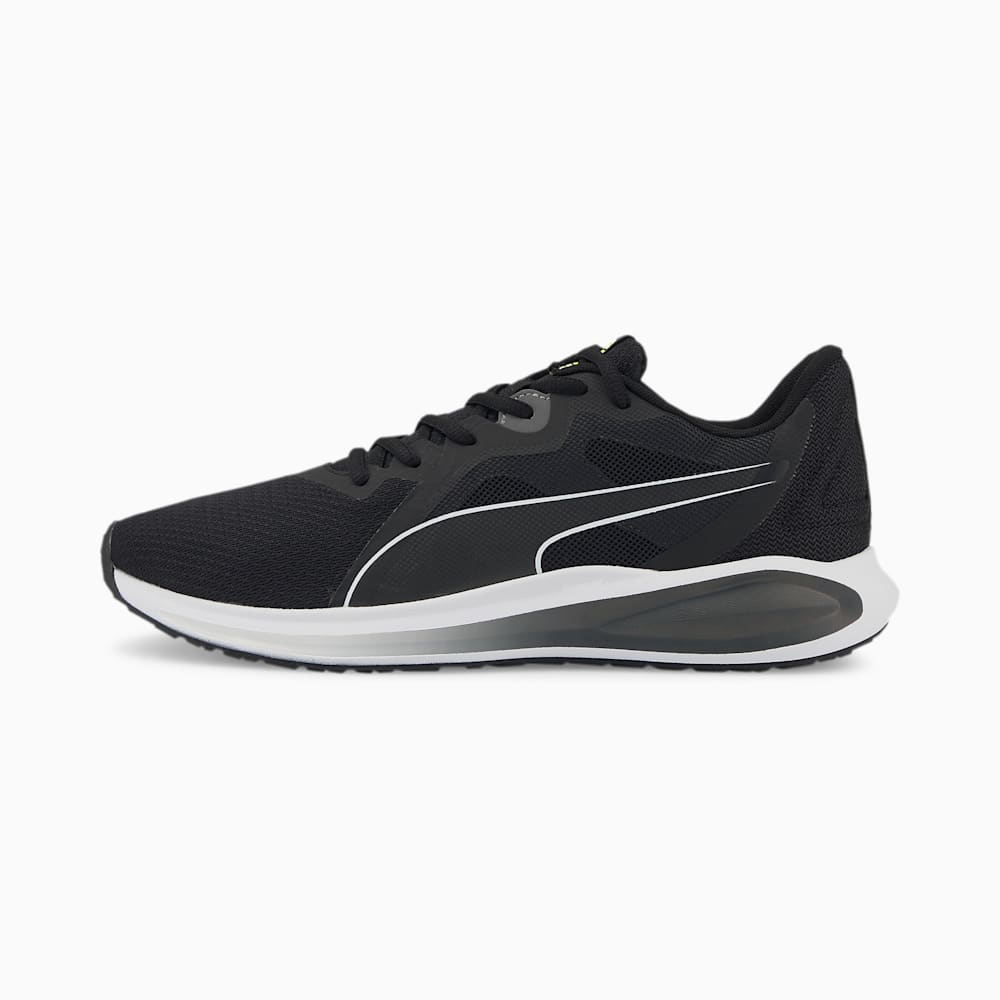 Puma Twitch Runner Muške Tenisice Crne Bijele | Hrvatska-36295