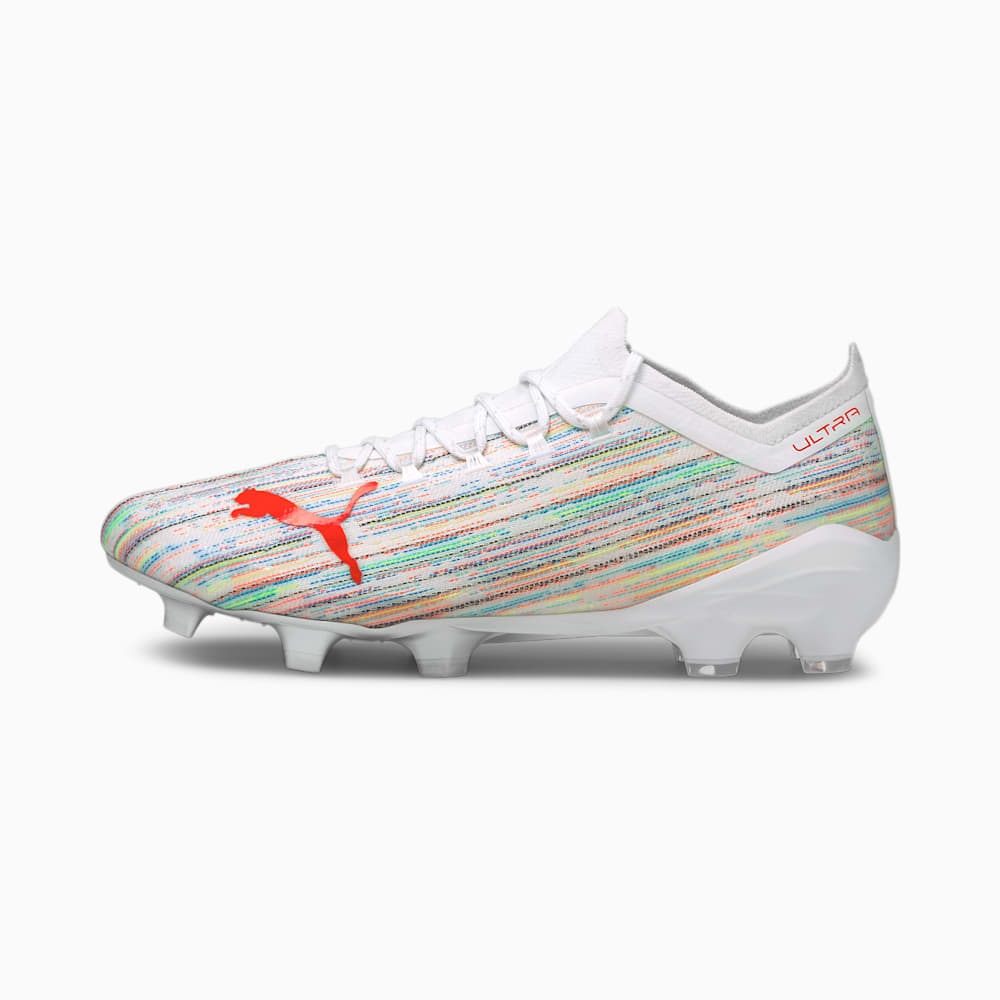 Puma ULTRA 1.2 FG/AG Muške Kopačke Bijele Crvene Srebrne | Hrvatska-06571