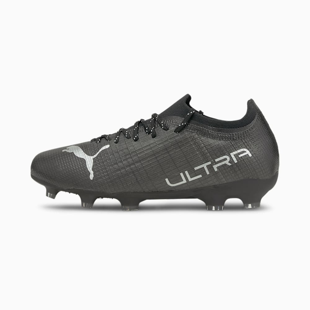 Puma ULTRA 2.3 FG/AG JR Za Djevojčice Nogometne Kocke Crne Srebrne | Hrvatska-56092