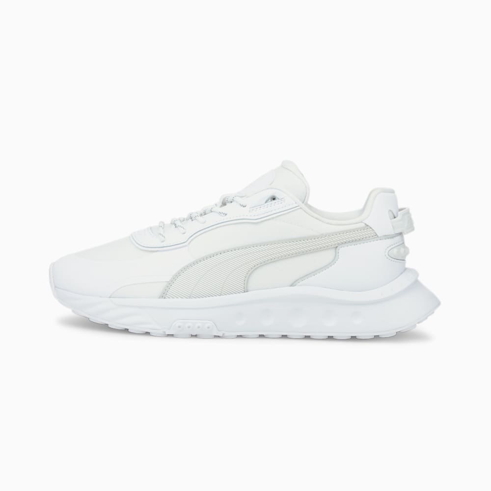 Puma Wild Rider Grip Muške Tenisice Bijele Sive Ljubičaste | Hrvatska-30214