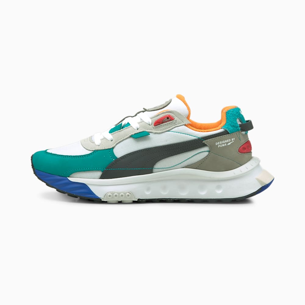 Puma Wild Rider Layers Muške Tenisice Bijele Zelene | Hrvatska-01587