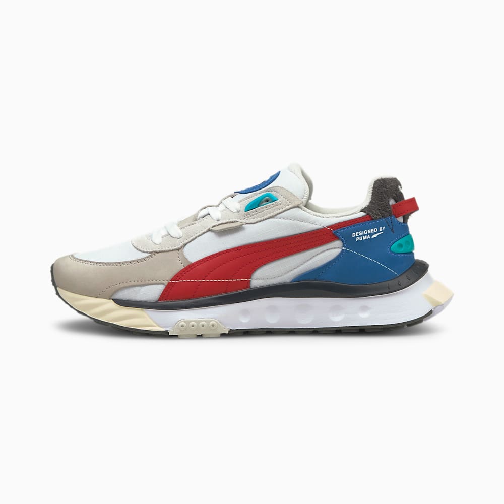 Puma Wild Rider Layers Ženske Tenisice Bijele Crvene | Hrvatska-96038