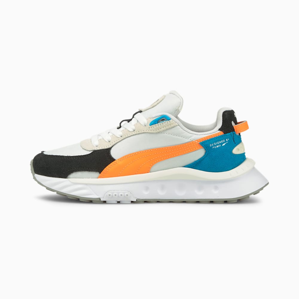 Puma Wild Rider Rollin' JR Za Djevojčice Tenisice Bijele Narančaste | Hrvatska-46821
