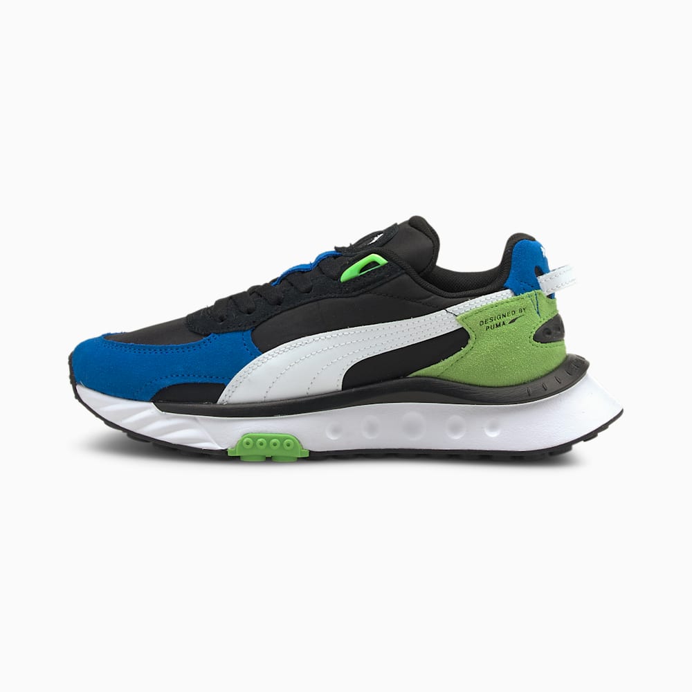 Puma Wild Rider Rollin' JR Za Dječake Tenisice Plave Crne | Hrvatska-06159
