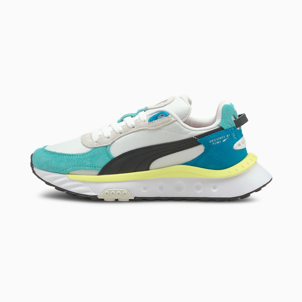 Puma Wild Rider Rollin' JR Za Dječake Tenisice Svijetlo Tirkizne Bijele | Hrvatska-37620