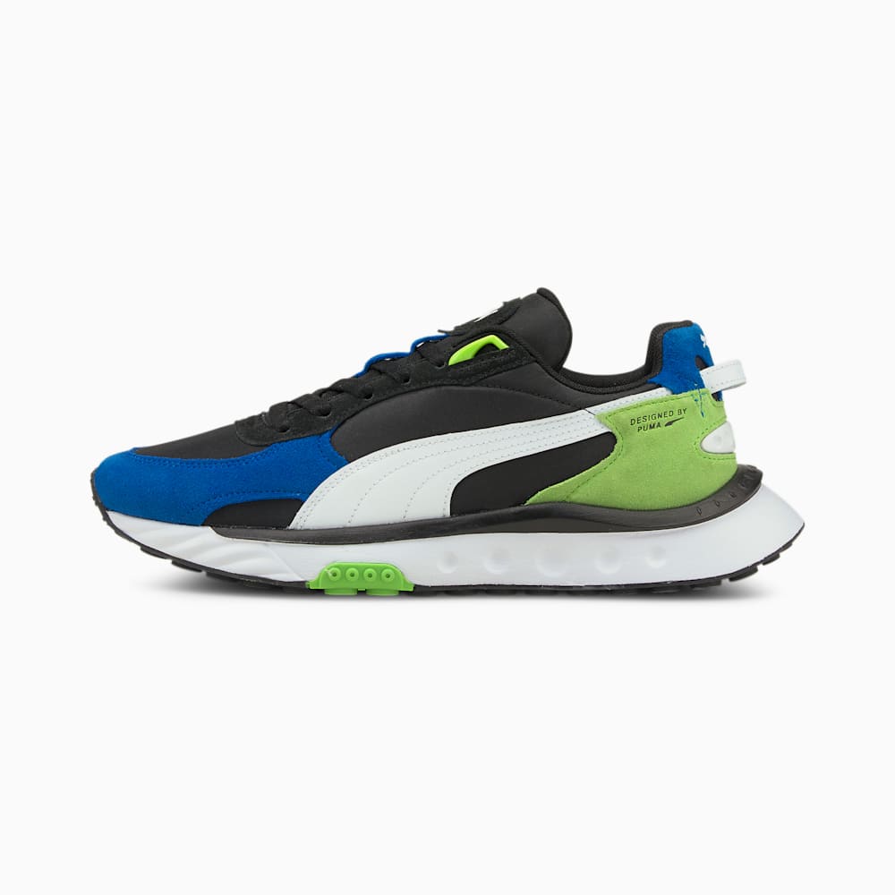 Puma Wild Rider Rollin' Ženske Tenisice Plave Crne | Hrvatska-90845