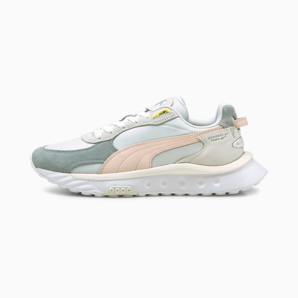 Puma Wild Rider Rollin' Ženske Tenisice Plave Bijele | Hrvatska-91035