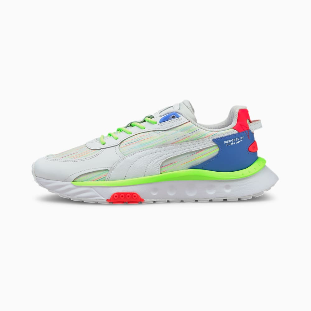 Puma Wild Rider Spectra Muške Tenisice Bijele Plave | Hrvatska-70821