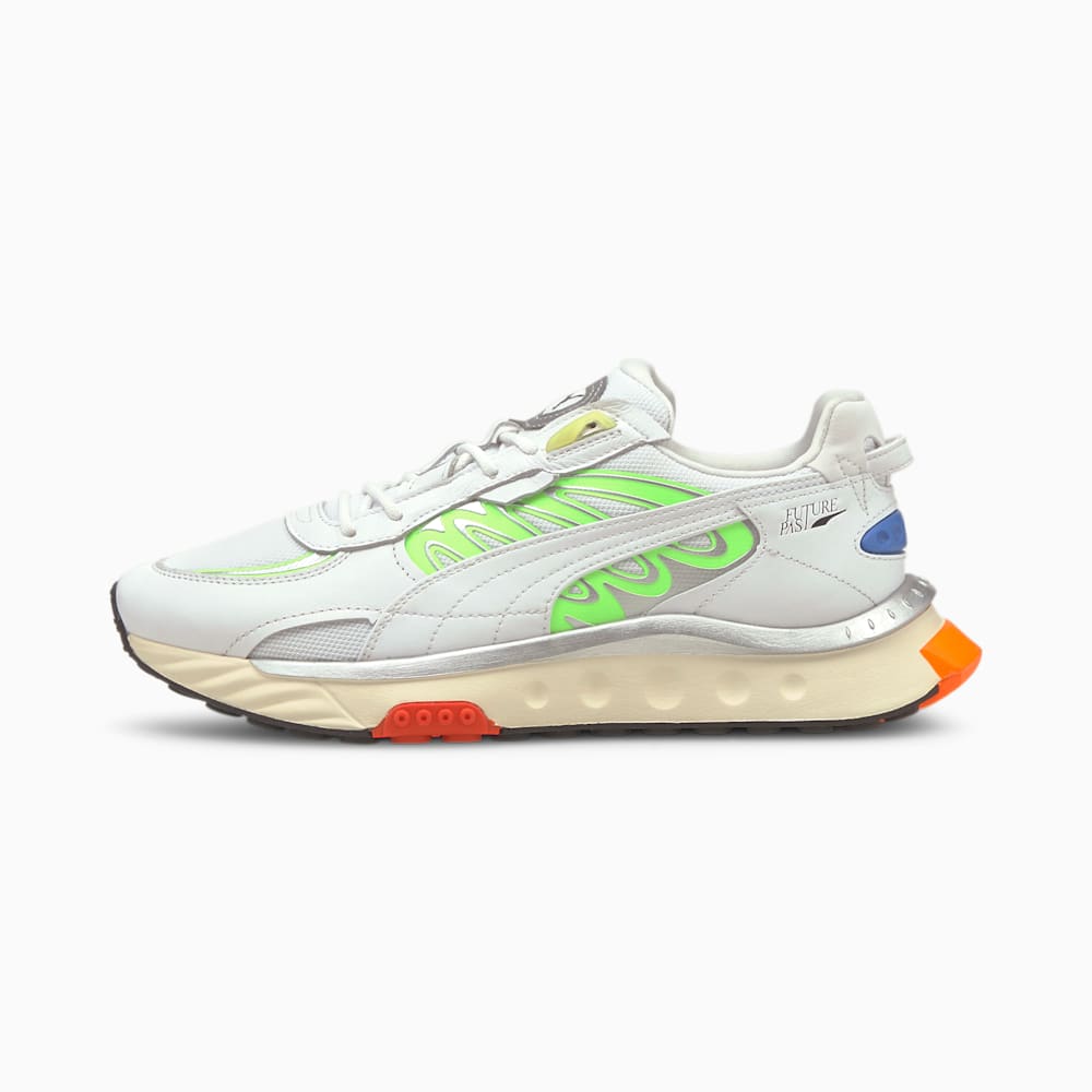 Puma Wild Rider Techno Muške Tenisice Bijele Zelene | Hrvatska-27530