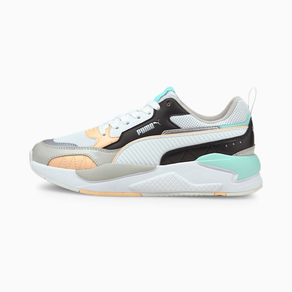 Puma X-Ray 2 Square Muške Tenisice Bijele Sive Ljubičaste Crne | Hrvatska-38679