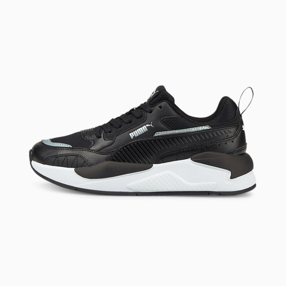 Puma X-Ray 2 Square Youth Za Djevojčice Tenisice Crne Srebrne Bijele | Hrvatska-74085