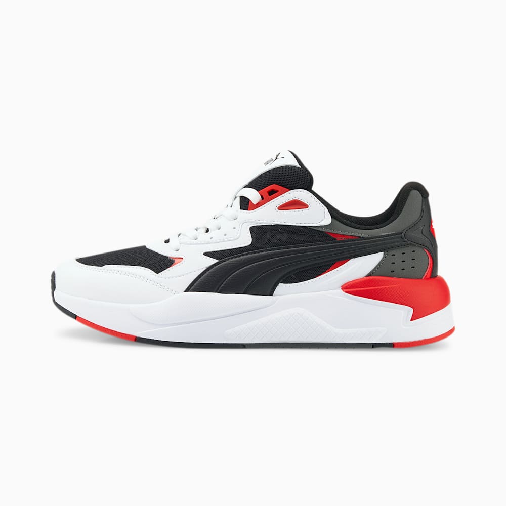 Puma X-Ray Speed Muške Tenisice Crne Bijele Crvene Tamno Sive | Hrvatska-35827